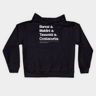 The Back Four Kids Hoodie